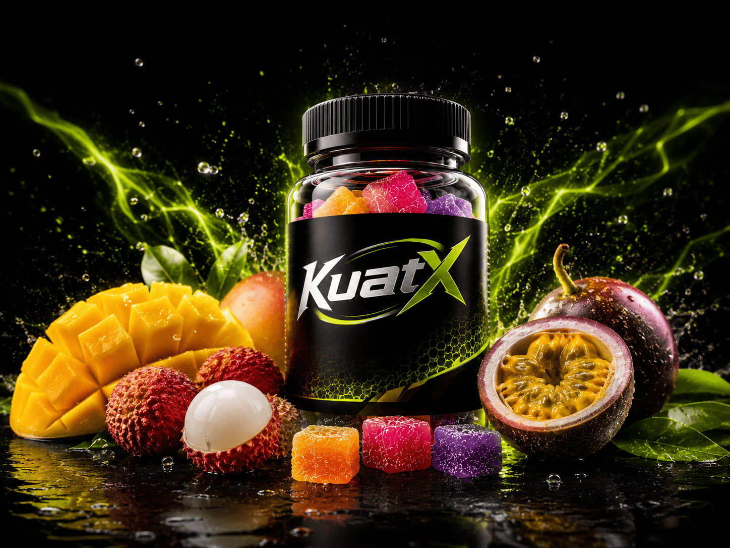 KuatX tropical flavors