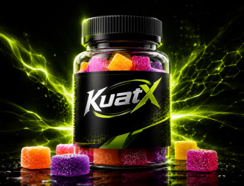 KuatX electrolyte gummy supplement facts and ingredients