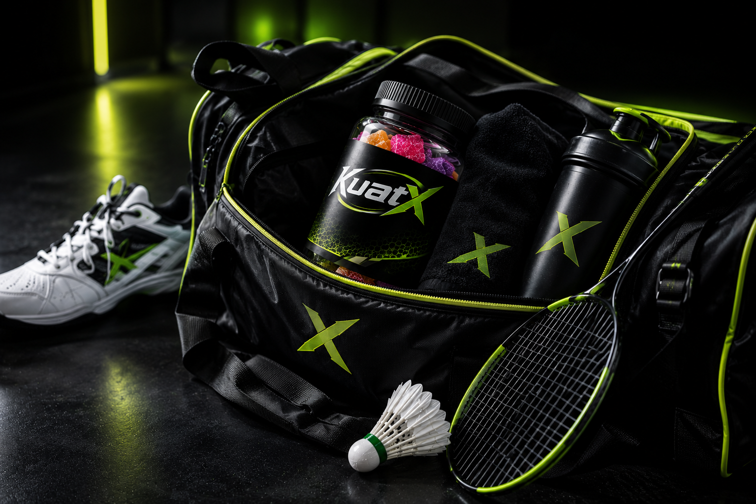 KuatX electrolyte gummies for workouts, sports and travel